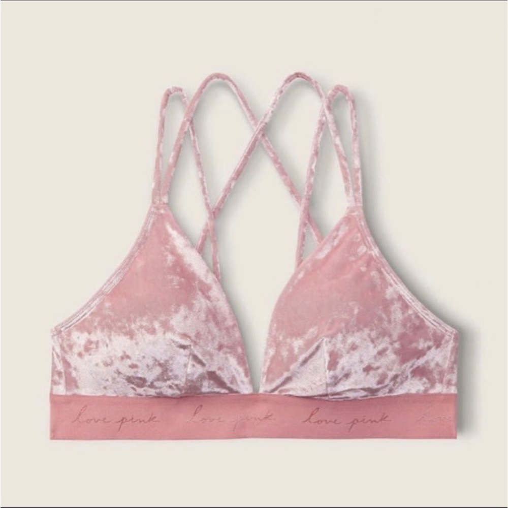 Pink Vs bralette